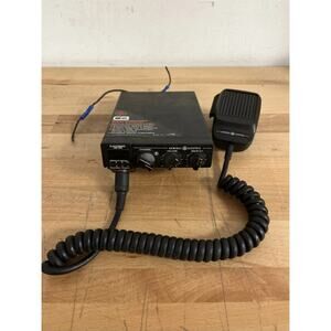 General Electric GE 3-5808A CB Radio Mobile Transceiver w/ Mic Vintage Untested